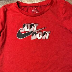 Nike dri fit 24months. Black letters